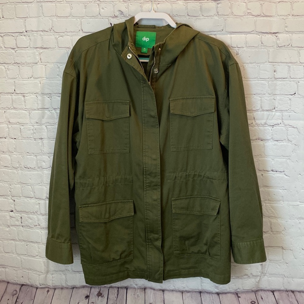 Army Green Spring Jacket